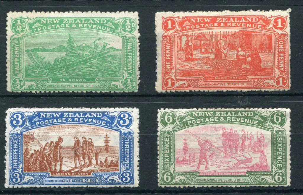 New Zealand 1906 Christchurch Exhibition unused ... Image 1++