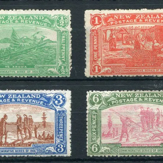 New Zealand 1906 Christchurch Exhibition unused ...