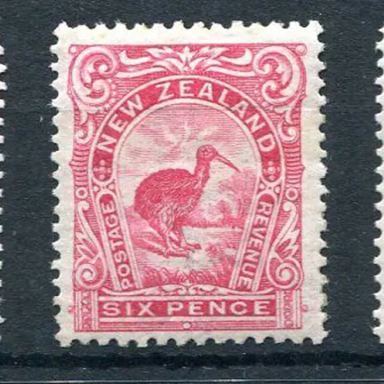 New Zealand 1907/08 3d, 6d & 1/- "reduced size" ...