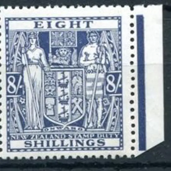 New Zealand 1940/58 7/-, 7/6d, 8/-, 10/- & 1958 £1 ...