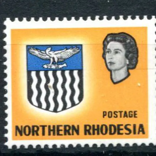 Northern Rhodesia 1963 3d yellow Arms with "value ...