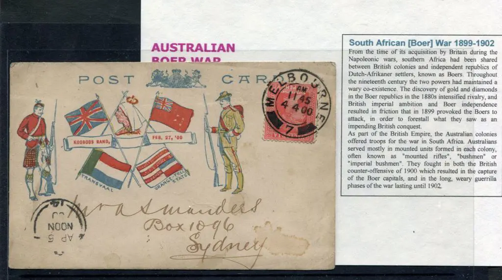 South Africa-Boer War 1900 (4th Apr) Australian ... Image 1++