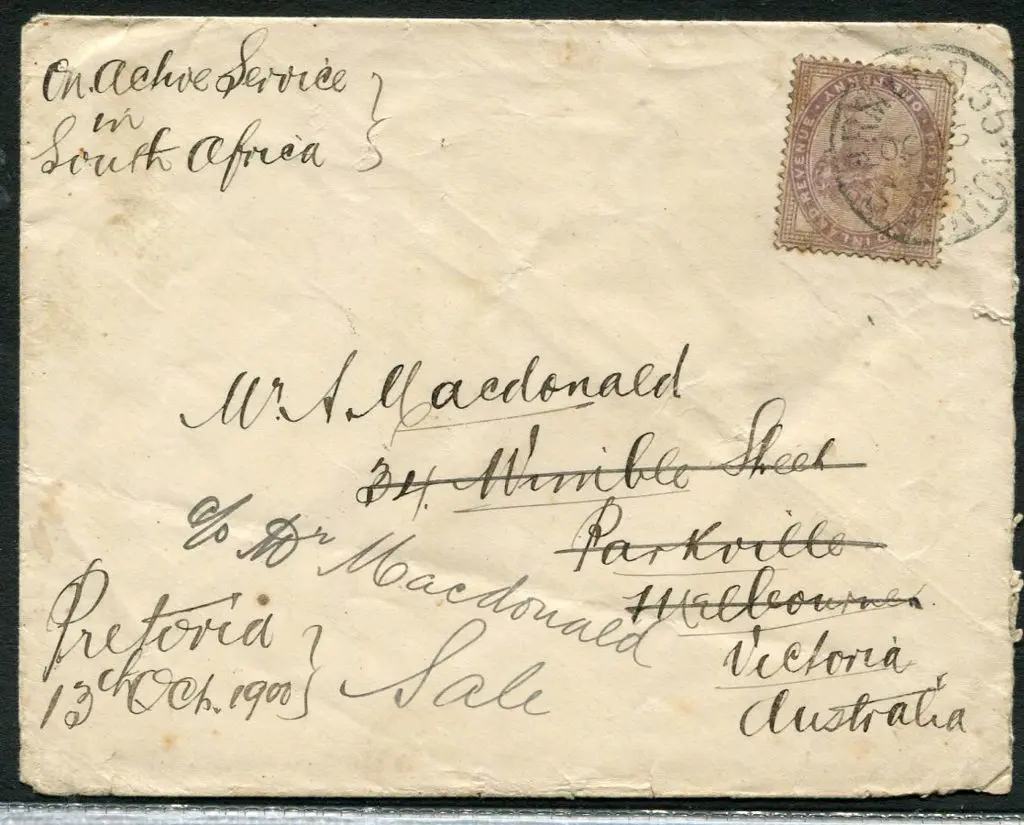 South Africa-Boer War 1900 (13th Oct) "One Active ... Image 1++