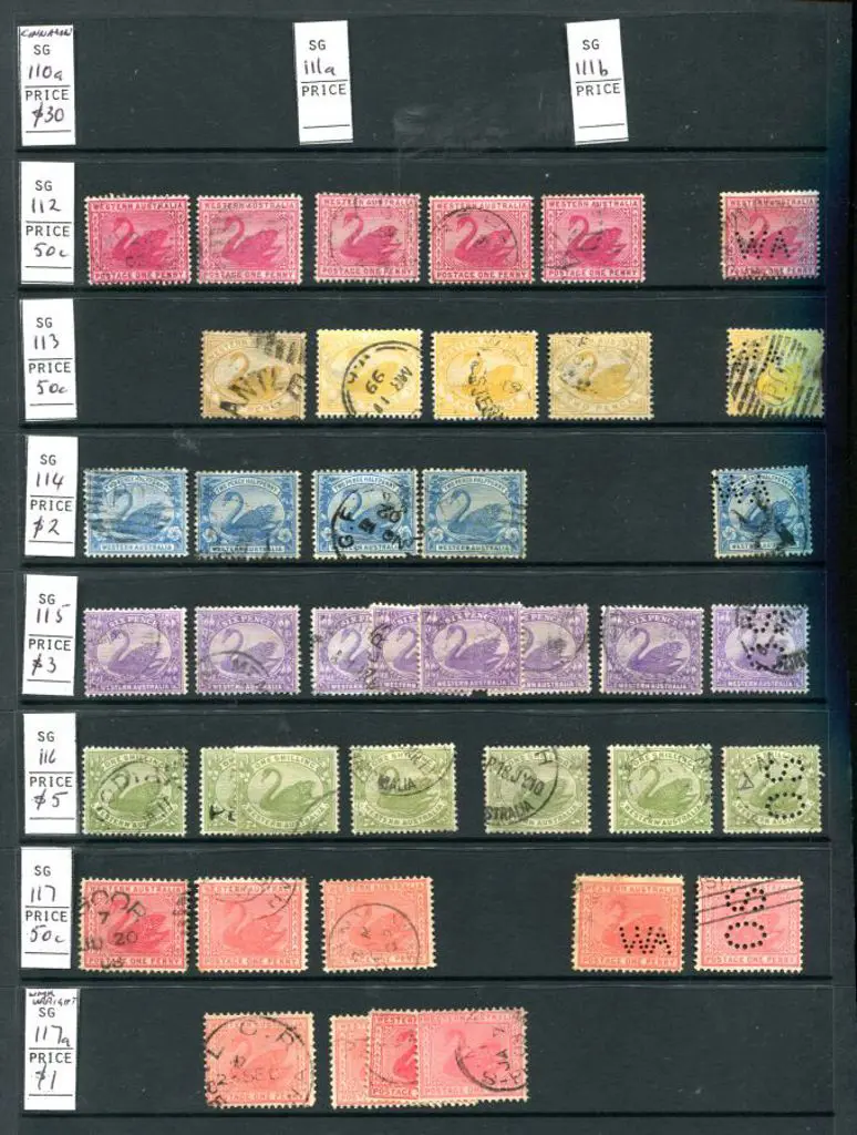 1861-1912 Retiring dealers stock on Hagner sheets ... Image 1++