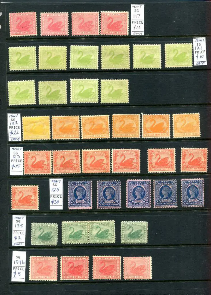 1902-1912 Range of MUH/MLH/MH stamps on Hagners ... Image 1++
