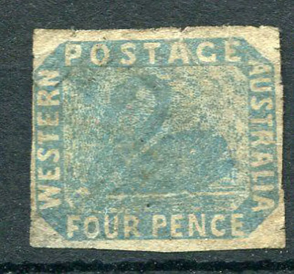 1854 4d pale blue with close to large margins. ... Image 1++