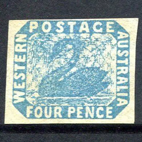 1854 4d blue with 3 generous margins, close at top ...