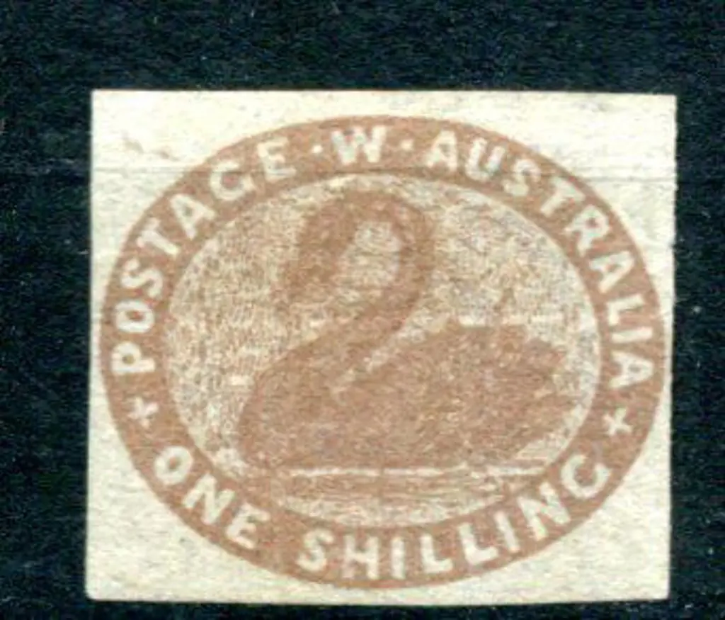 1855 1/- pale brown. Mint examples with clear ... Image 1++