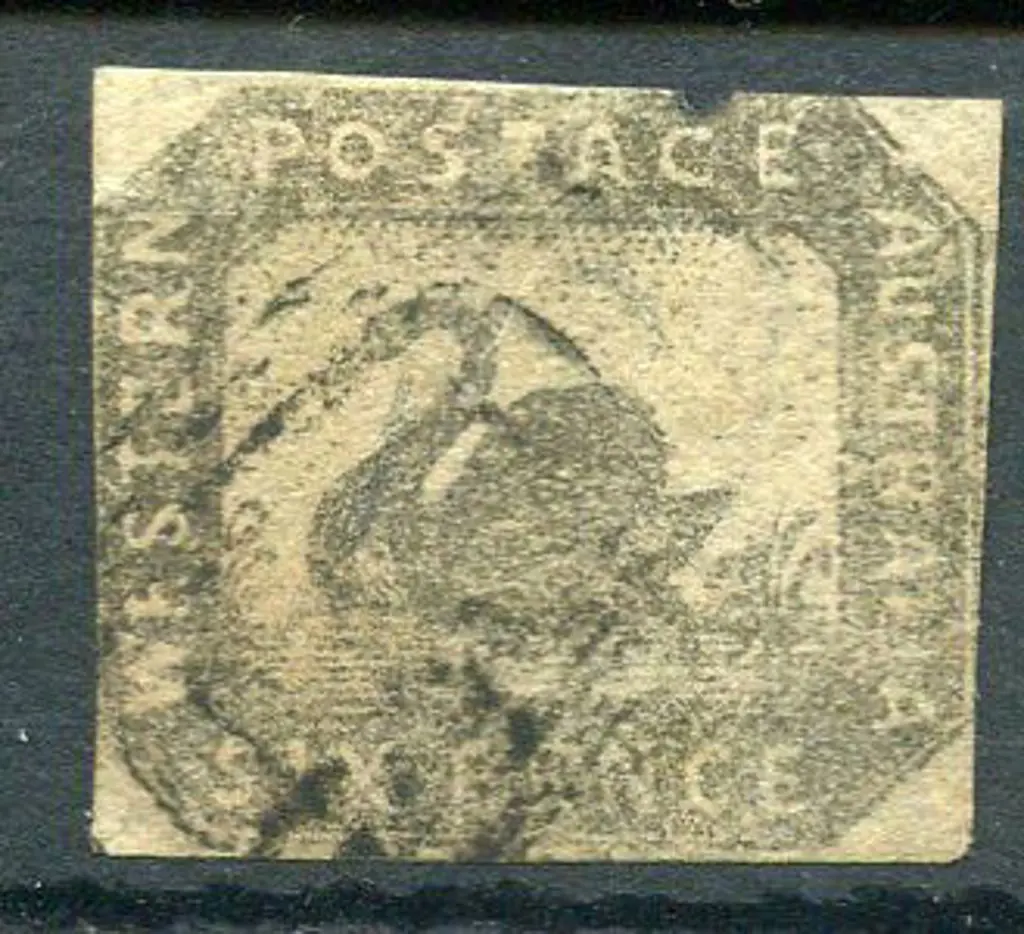 1857 6d golden bronze. Four close to touching ... Image 1++