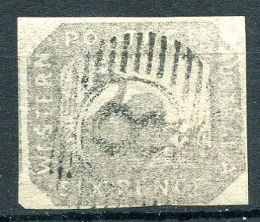 1859 6d grey-black with 3 clear margins, very ... Image 1++