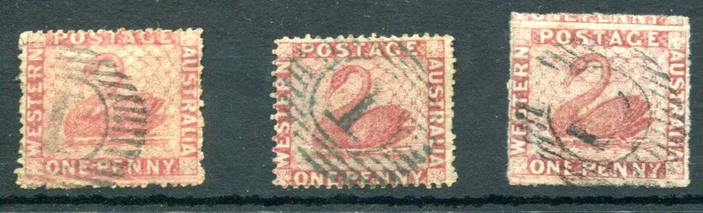 1861 1d rose selection with intermediate perf. ... Image 1++