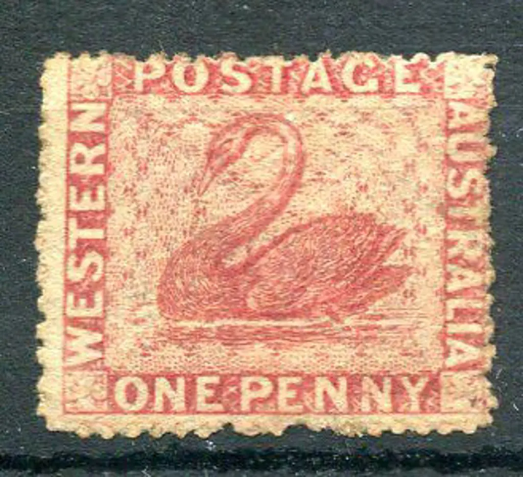1861 1d rose. Unused without gum. SG 33, Cat. £750 Image 1++