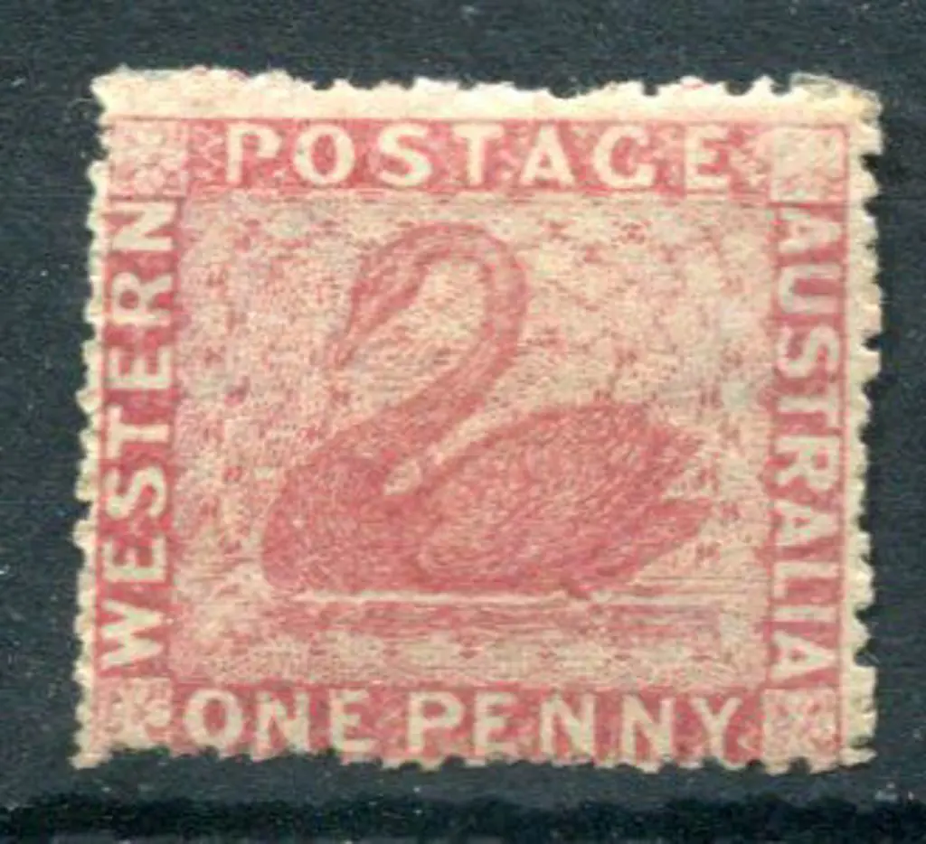 1861 1d rose. MLH. SG 33, Cat. £750 Image 1++