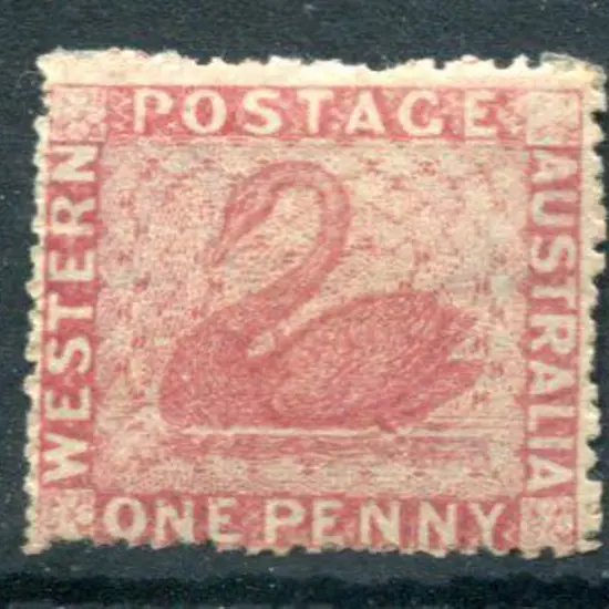 1861 1d rose. MLH. SG 33, Cat. £750