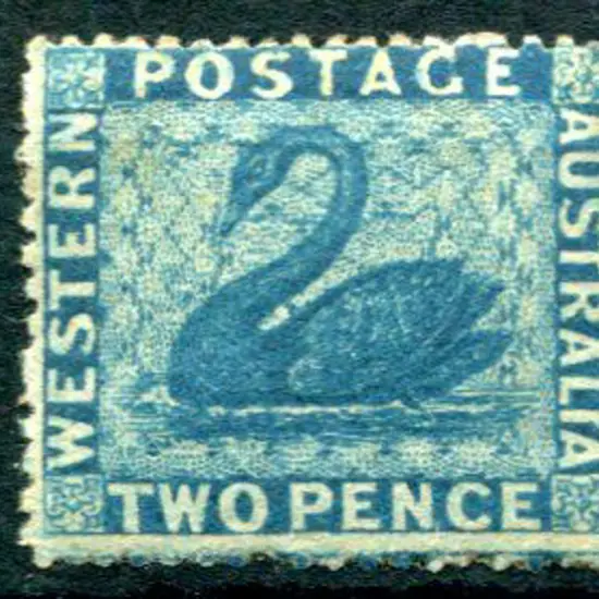 1861 2d blue. MLH with slight toning not apparent ...