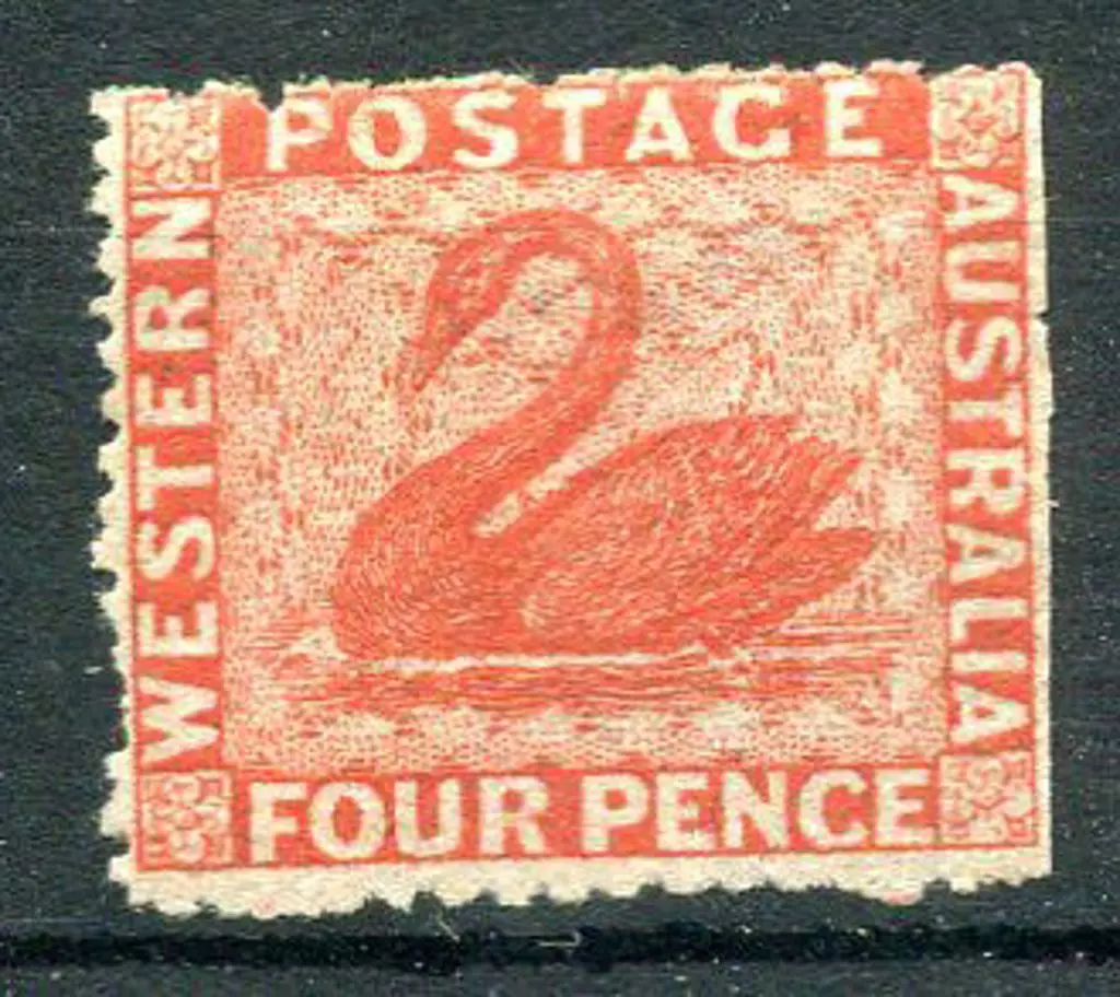 1861 4d vermilion. Fresh unused without gum. A ... Image 1++