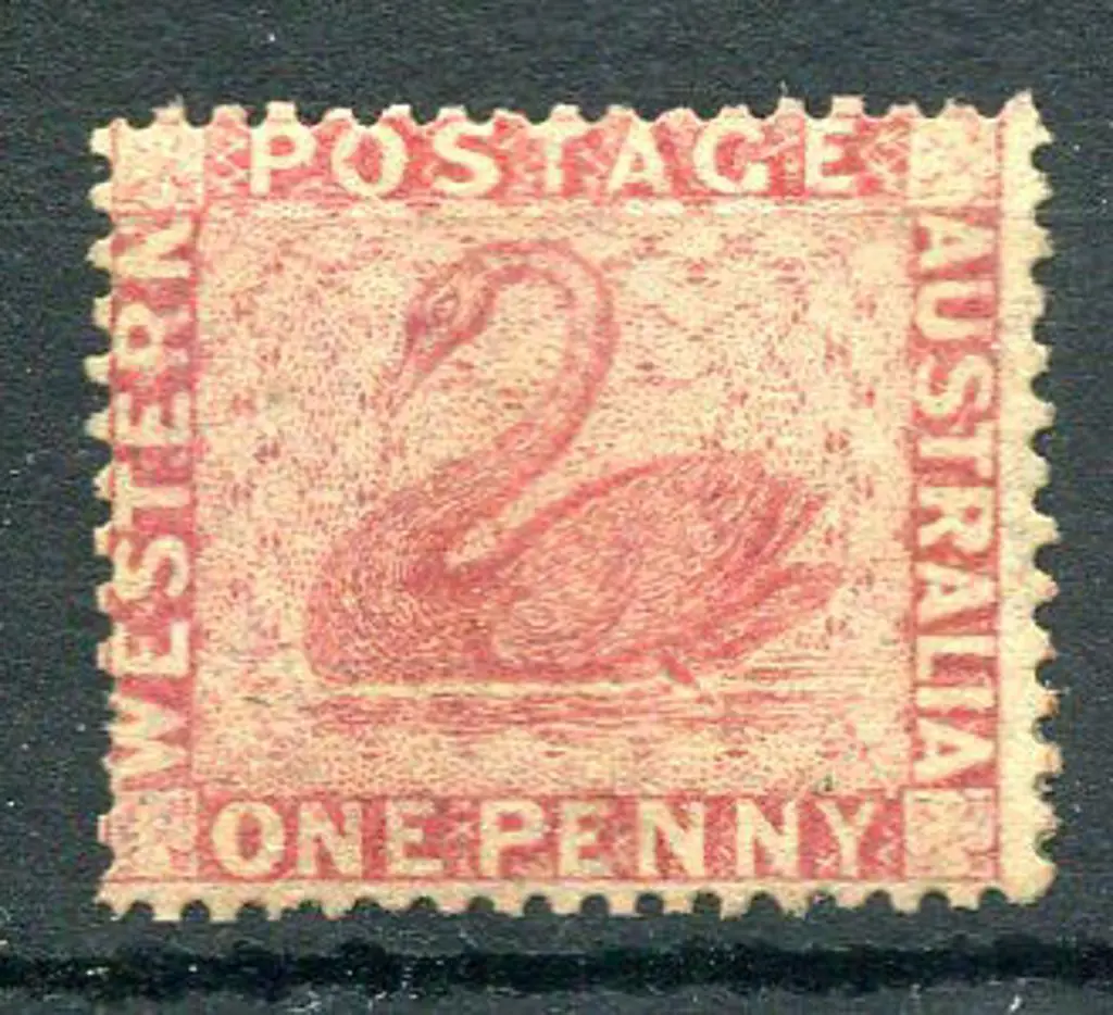 1861 1d rose. Unused without gum. SG 38, Cat. £110 Image 1++
