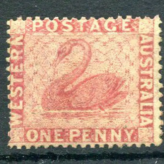 1861 1d rose. Unused without gum. SG 38, Cat. £110