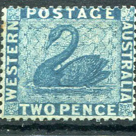 1861 2d blue. MH with very small amount of og. One ...