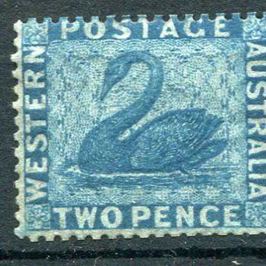 1861 2d blue. MLH with small part og. SG 39, Cat. ...
