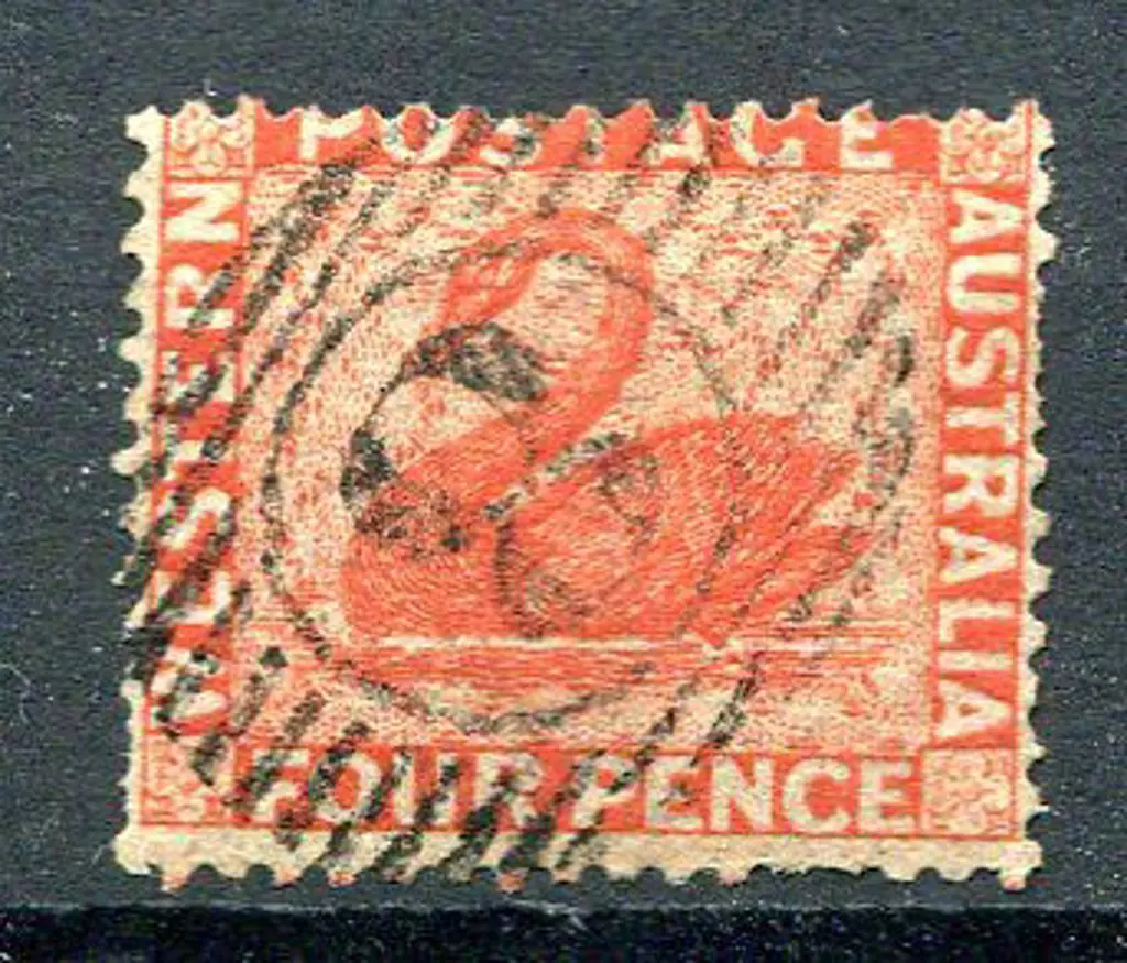 1861 4d vermilion. F/U with a few short perfs at ... Image 1++