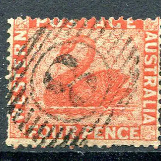 1861 4d vermilion. F/U with a few short perfs at ...