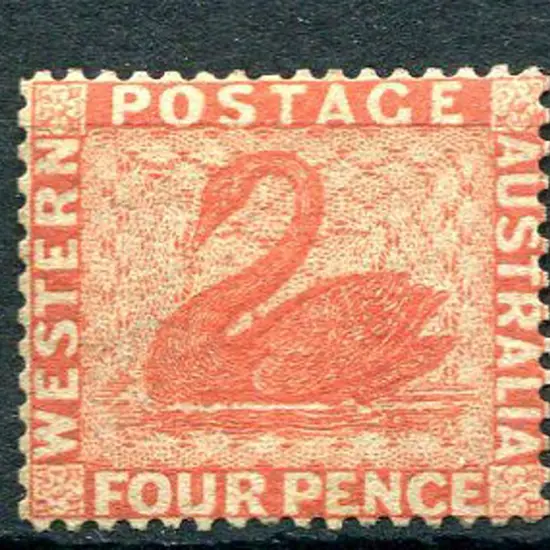 1861 4d vermilion. MLH with part og. SG 40, Cat. ...