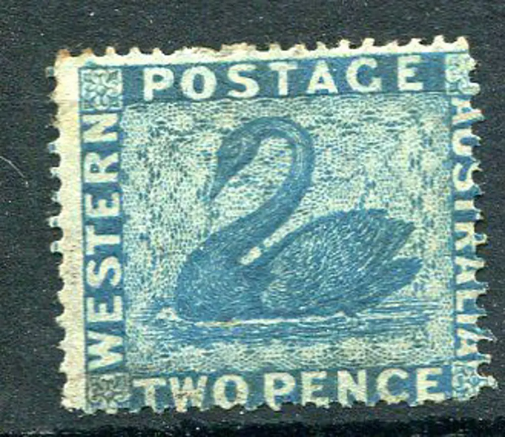 1861 2d blue. MLH. SG 41, Cat. £110 Image 1++