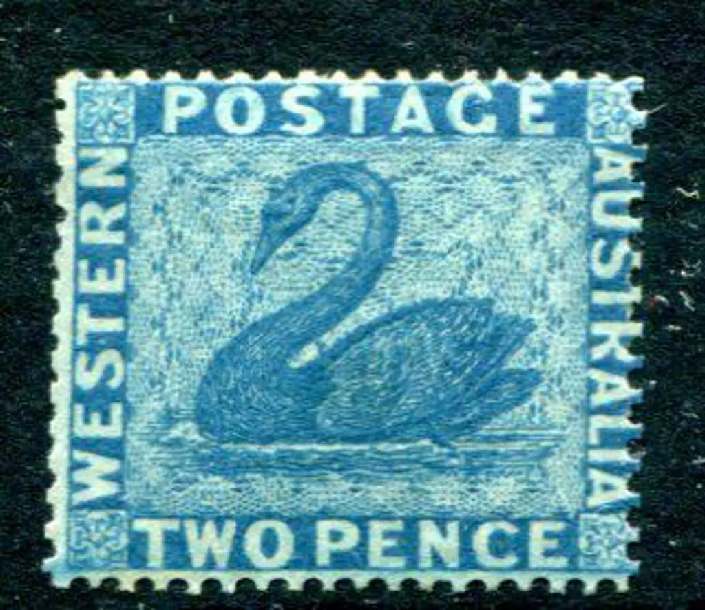 1861 2d blue. MLH. SG 41, Cat. £110 Image 1++
