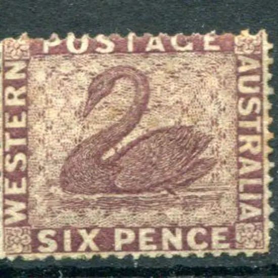 1861 6d purple-brown. MVLH. SG 42, Cat. £550