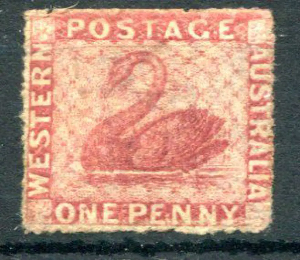 1861 1d rose-carmine. Part o.g SG 44, Cat. £350 Image 1++