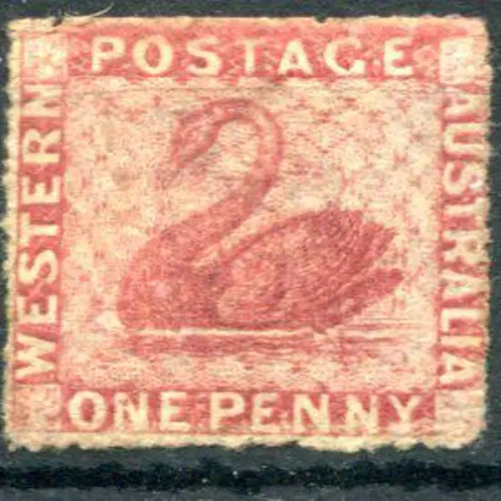 1861 1d rose-carmine. Part o.g SG 44, Cat. £350