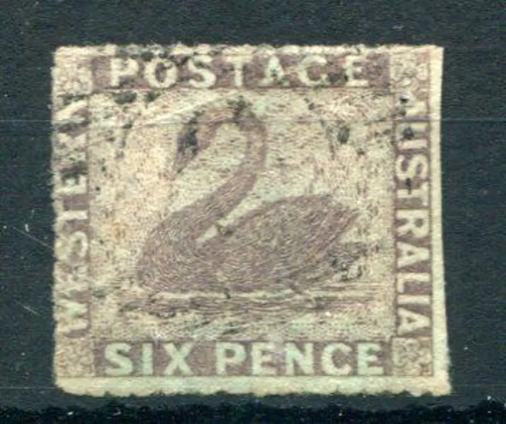 1861 6d purple/blued. Lightly used. SG 45, Cat. ... Image 1++