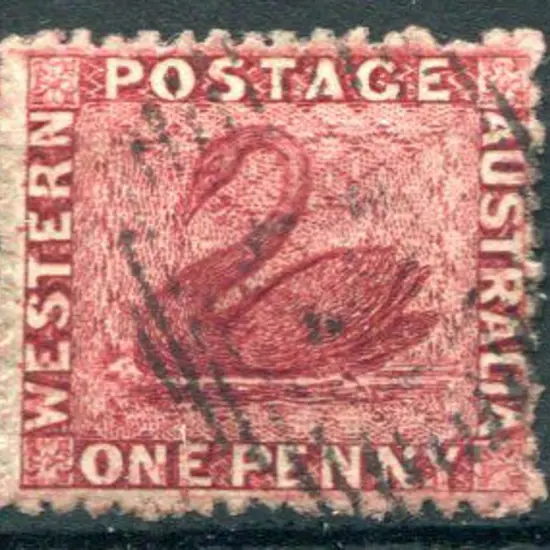 1863 1d carmine-rose with plate "extended frame ...