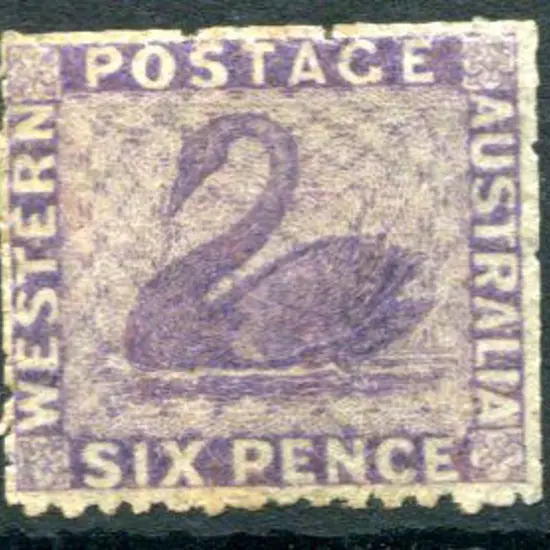 1864 6d deep lilac. Fine unused mint. SG 51, Cat. ...