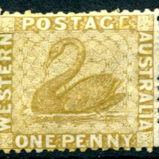 1864 1d bistre with crown to right of CC wmk, ...