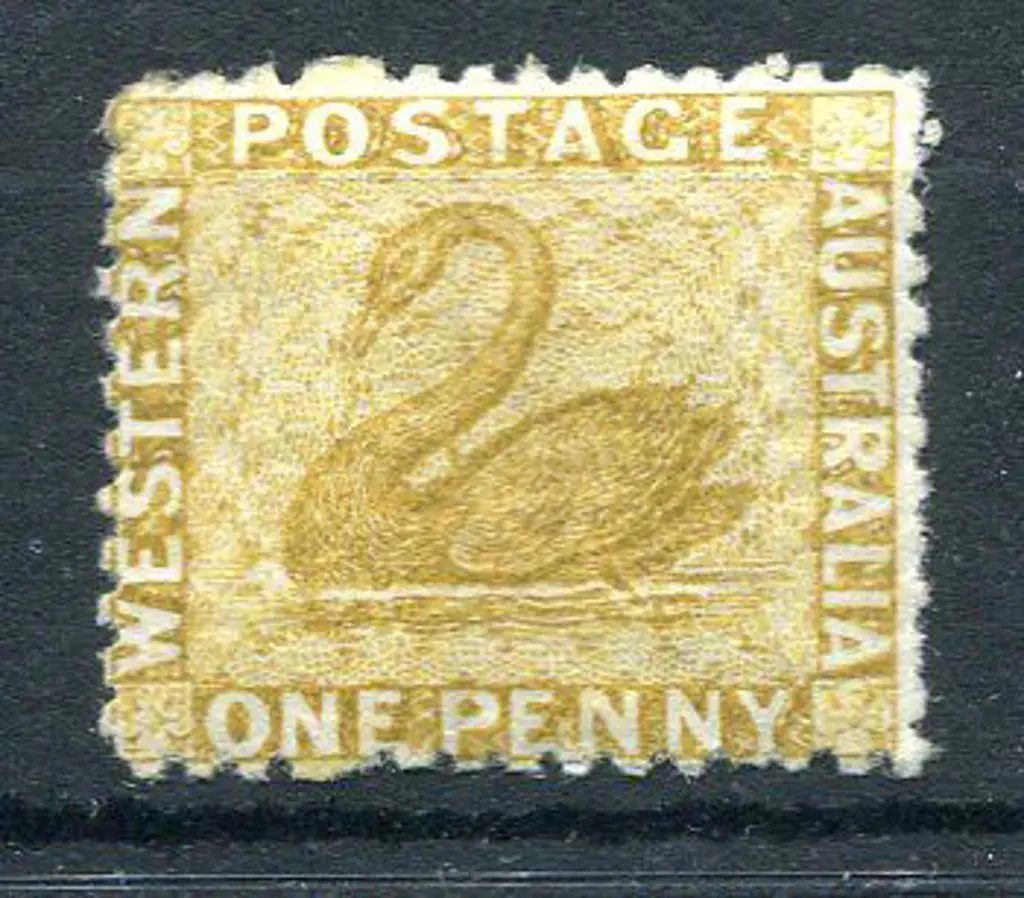 1874 1d yellow-ochre. Fresh MLH. SG 53, Cat. £120 Image 1++