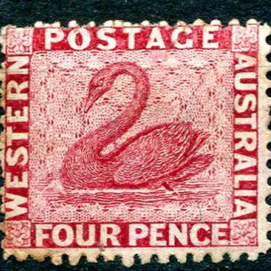 1865 4d carmine, perf. 12½. MLH with part original ...