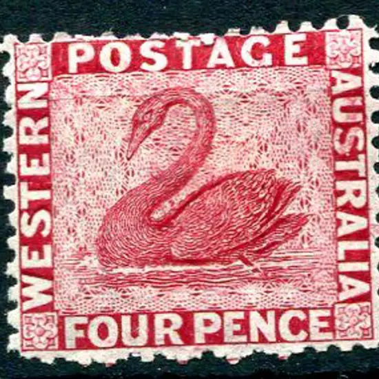 1865 4d carmine. Fresh MH with part og. SG 56, ...