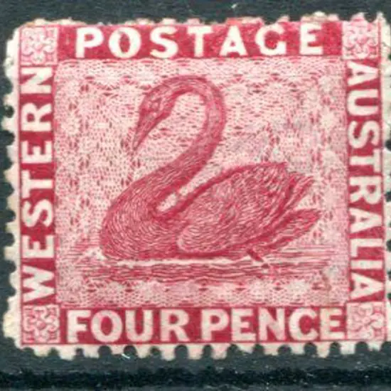 1865 4d carmine. MLH with lovely colour. SG 56, ...