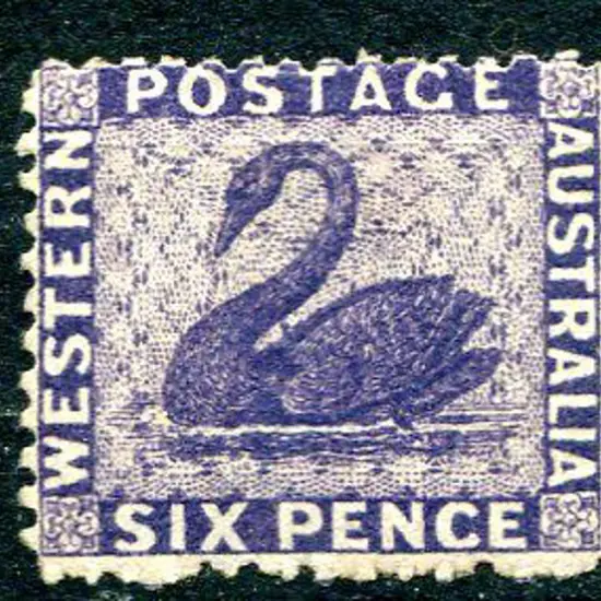 1865 6d violet. Unused without gum. SG 57, Cat. ...