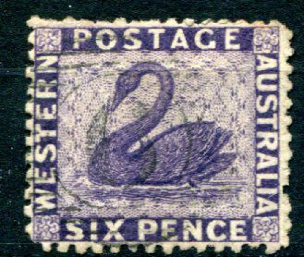 1865 6d violet with upright, inverted wmk crown ... Image 1++