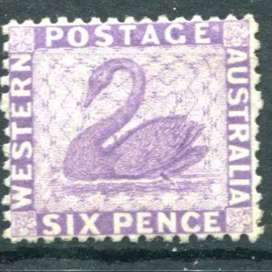 1875 6d mauve with upright reversed wmk. Unused, ...