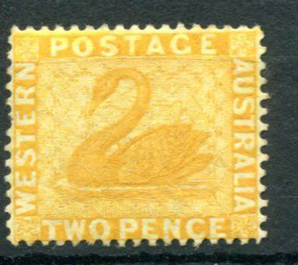 1876 2d chrome-yellow with sideways wmk, crown to ... Image 1++