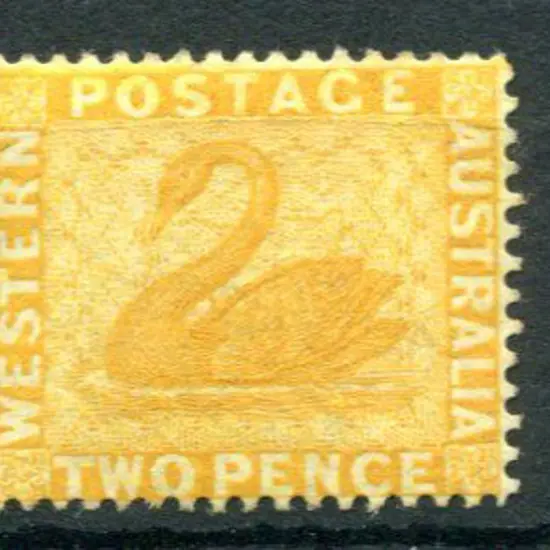 1876 2d chrome-yellow with sideways wmk, crown to ...