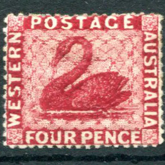1881 4d carmine with Crown to right of CC & ...