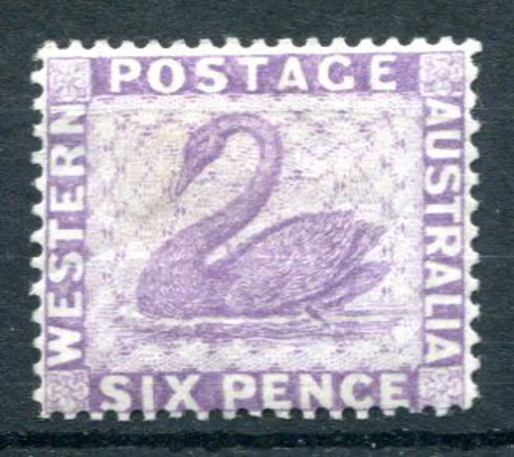 1877 6d lilac. MH but frontally fresh. SG 75, Cat. ... Image 1++
