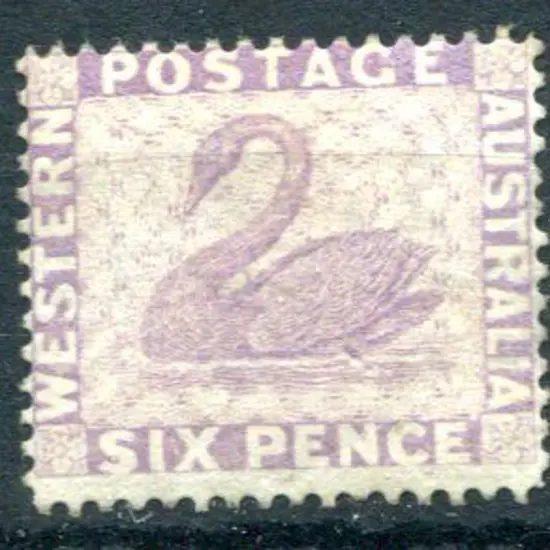 1879 6d reddish lilac. Unused with traces of og. ...