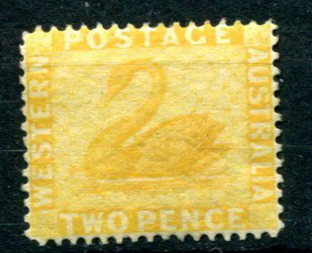 1882 2d chrome-yellow. MUH. SG 77, Cat. £42++ Image 1++