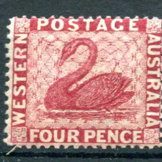 1882 4d carmine. Fine MUH. SG 78, Cat. £190+
